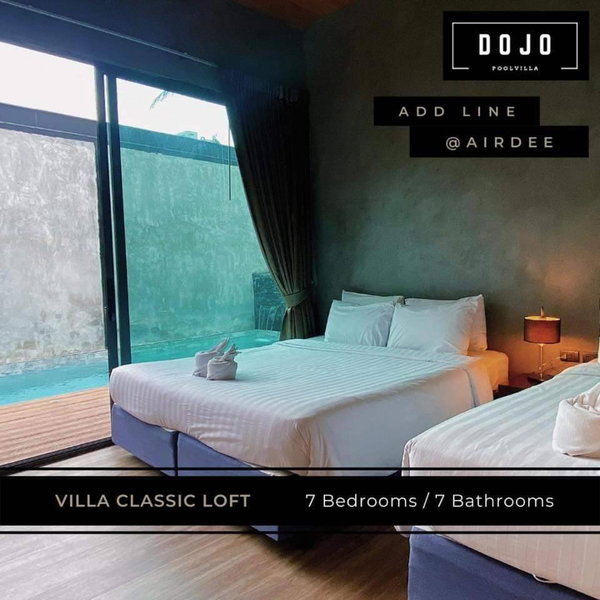 Dojo pool villa, Jomtien Beach, Thailand