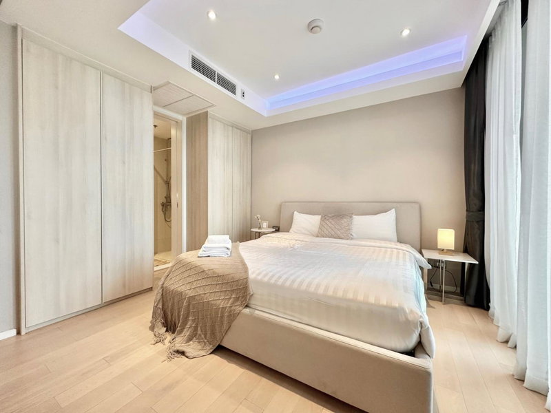 Sukhumvit 11#Luxury#Pool#Gym#BTS Nana&MRT Sukhumvit#1BR#Max4ppl, Bangkok, Thailand