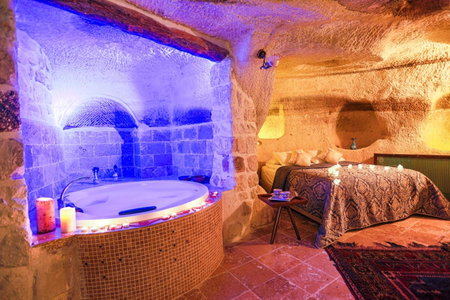 Sinasos Palace Cave Hotel, Urgup, Turkey