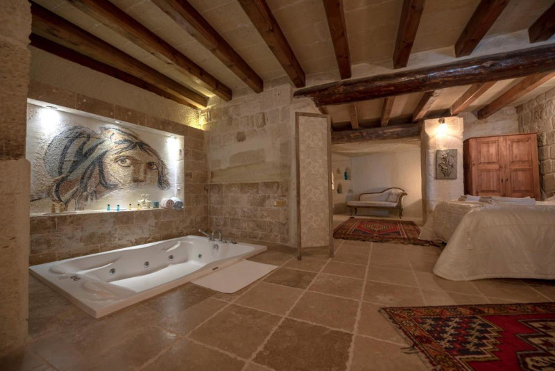 Sinasos Palace Cave Hotel, Urgup, Turkey