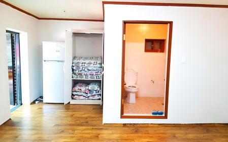 Youngwol River and Stars Pension, Yeongwol, South Korea