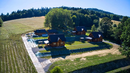 Bieszczadzkie Dworki Ropienka Dolna, Ustrzyki Dolne, Poland
