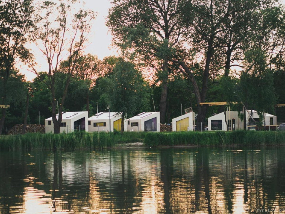 Herbals Glamping Mielno - domki nad jeziorem i morzem, Polonia