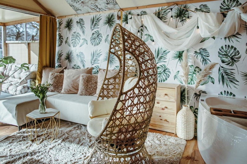 Herbals Glamping Mielno - domki nad jeziorem i morzem, Mielno, Poland