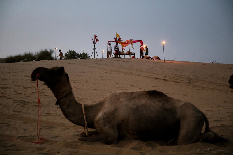 Nomads heaven desert camp jaisalmer, Jaisalmer, India