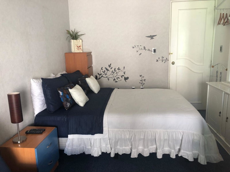 Amplia Habitación tipo Ejecutiva con baño y acceso privados, Toluca, Mexico