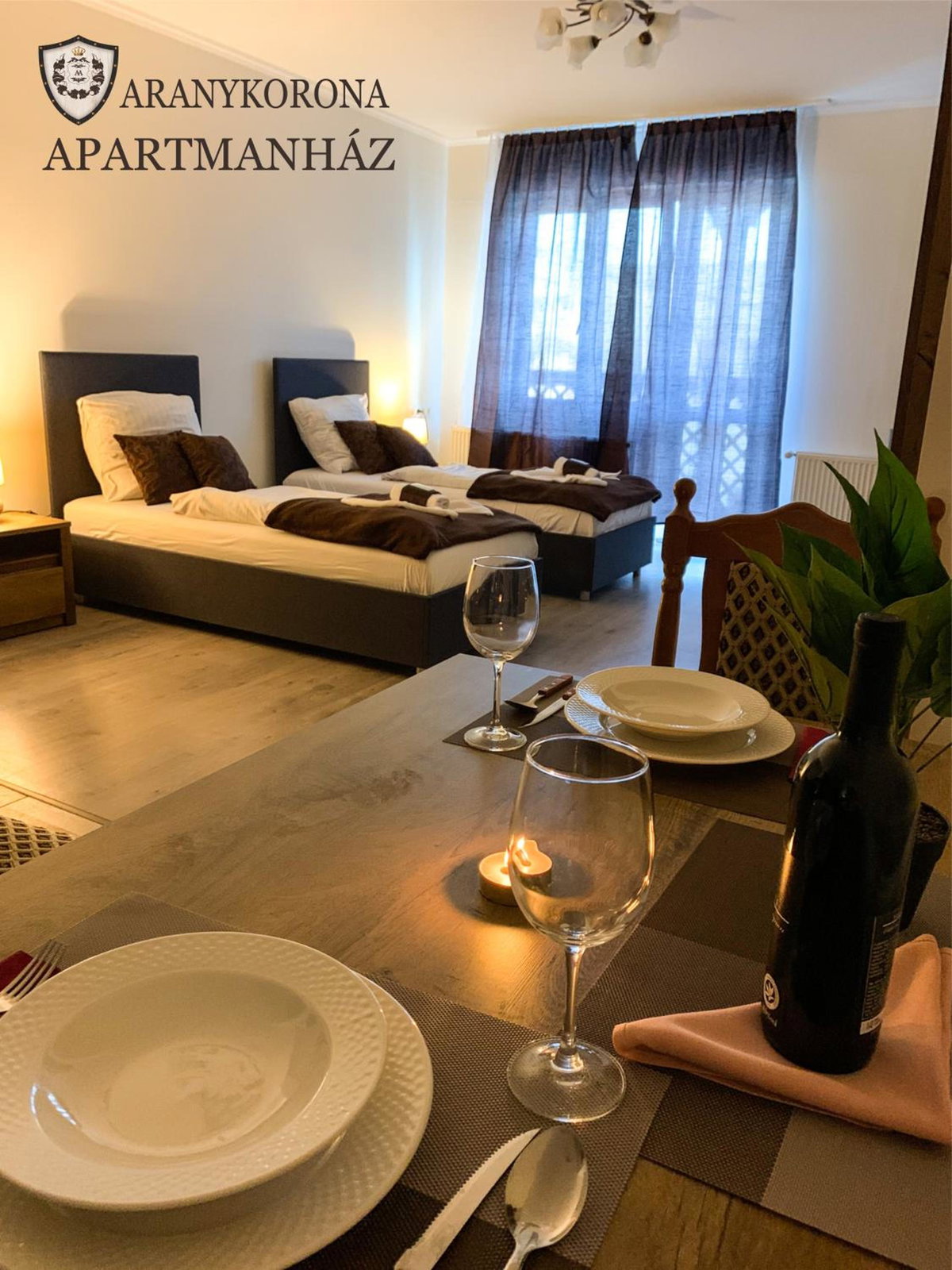 Hotel · Aranykorona Apartmanház, Miskolc
