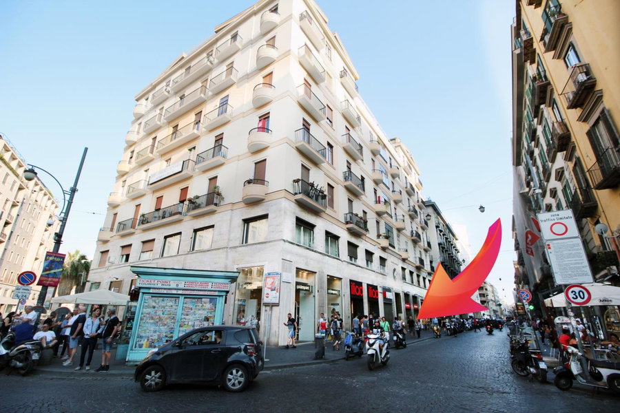Piazza Carità, Naples, Italy