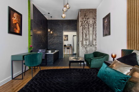 Apartament czarny z jacuzzi, Kraków, Poland