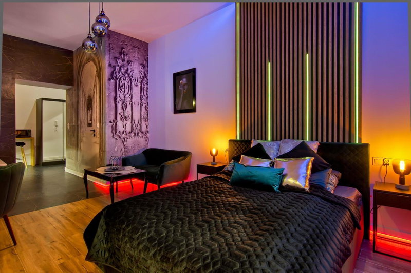 Apartament czarny z jacuzzi, Kraków, Poland