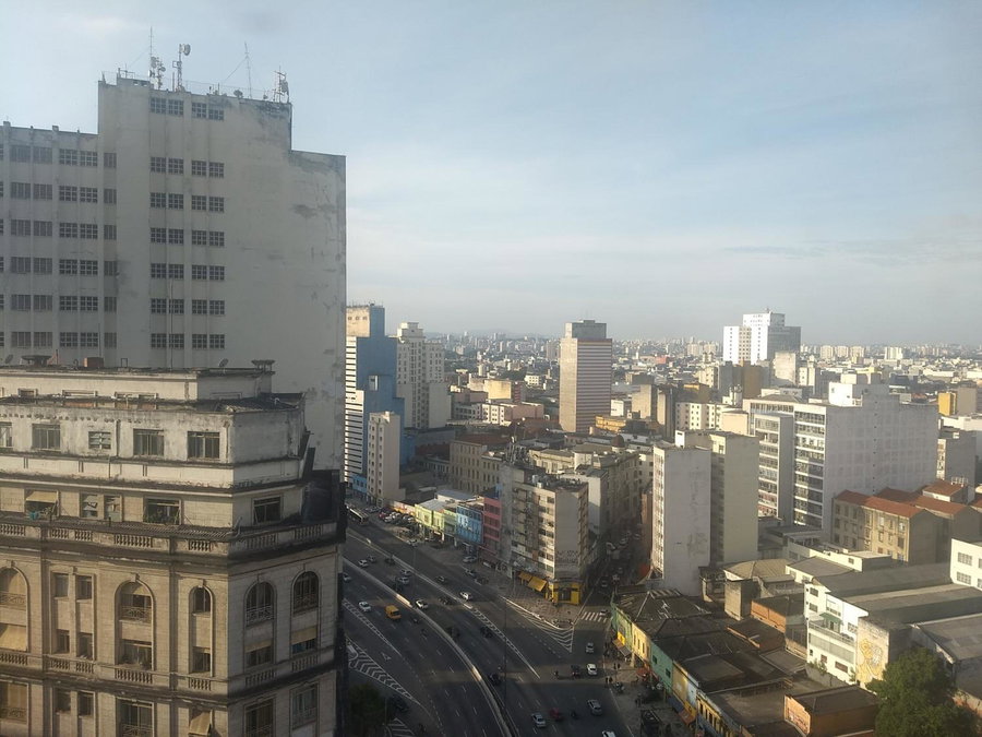 Studio Aconchegante no Edifício Mirante do Vale - 200Mb, Sao Paulo, Brazil