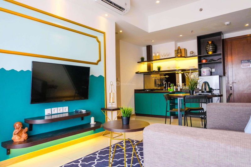 Elegant 2BR Apartment at M-Town Signature near Shopping Mall By Travelio, Tangerang, Indonesia