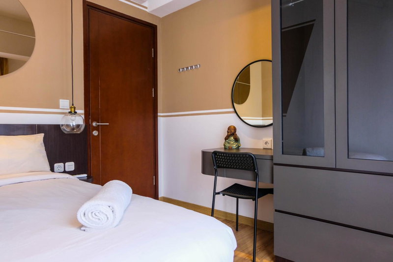 Elegant 2BR Apartment at M-Town Signature near Shopping Mall By Travelio, Tangerang, Indonesia