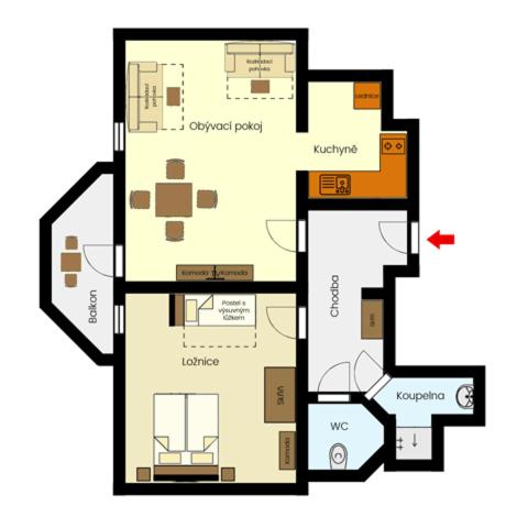 Apartmany215, Strážné, Czechia