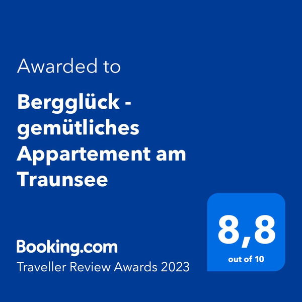 Bergglück - gemütliches Appartement am Traunsee, Altmünster, Austria