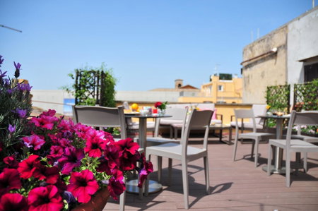 Piccola Navona Roof Garden, Rome, Italy