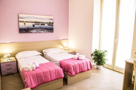 Borgo Angioino, Naples, Italy