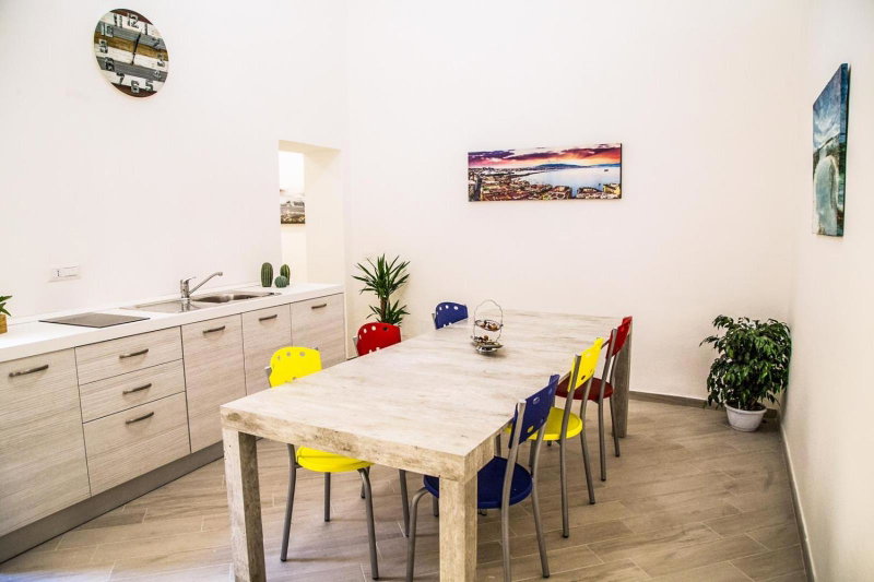 Borgo Angioino, Naples, Italy