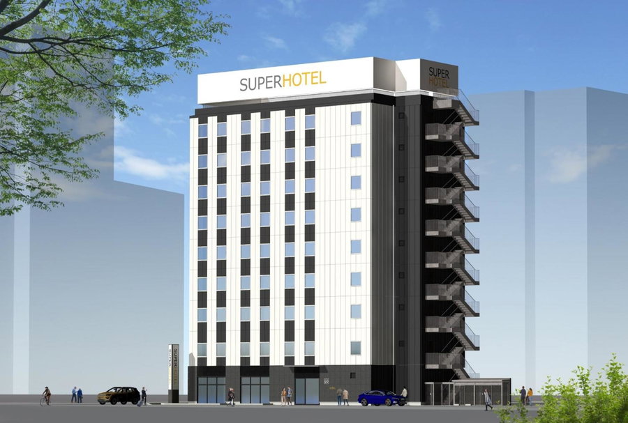 Super Hotel Sendaieki Higashiguchi Tennenonsen, Sendai, Japan
