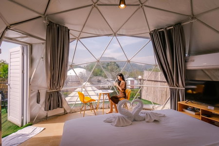 Glamping Hill Khaoyai, Ban Tha Chang, Thailand