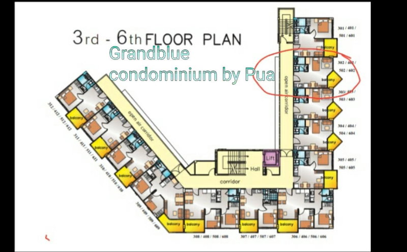 Grandblue condominium 106,302, Mae Pim, Thailand