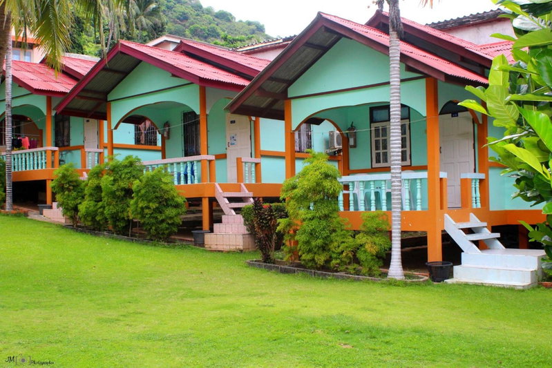 Sun Beach Bungalows resort, Haad Rin, Thailand