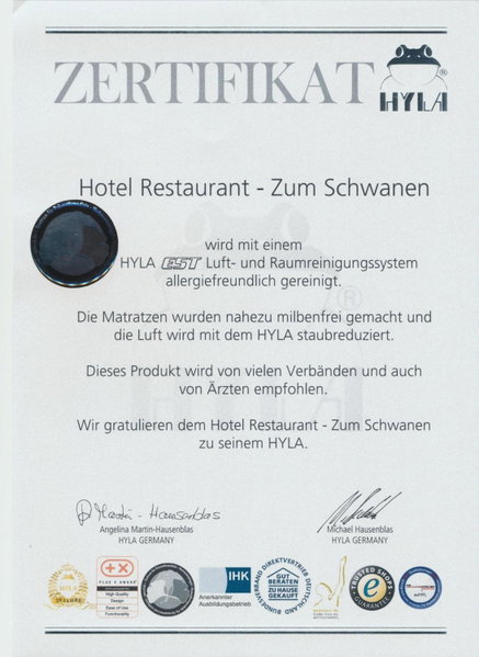 Hotel-Restaurant Zum Schwanen, Wermelskirchen, Germany