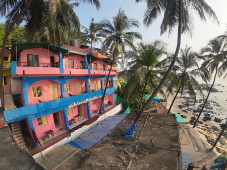 Om Ganesh Guest House Cliffside, Arambol, India