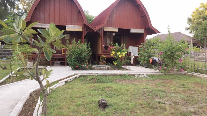 Lia Jaya Bungalows, Gili Meno, Indonesia