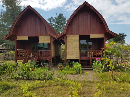 Lia Jaya Bungalows, Gili Meno, Indonesia